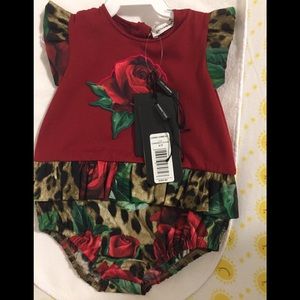 Dolce and Gabana one piece, baby 6-9 months